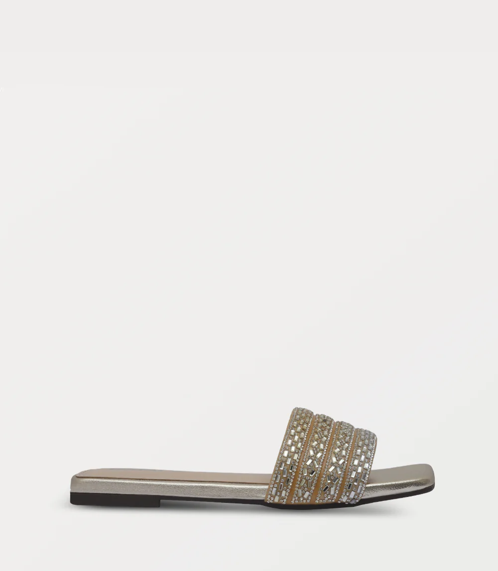 Women Slipper-GOLDEN