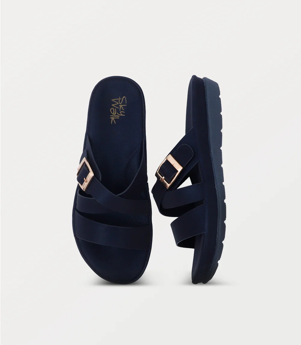 Women Slipper-BLUE - Image 4