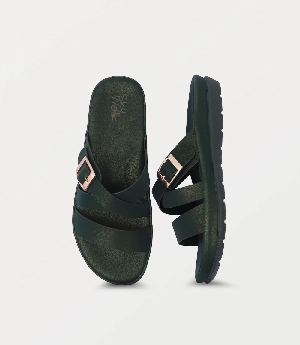 Women Slipper-GREEN - Image 4