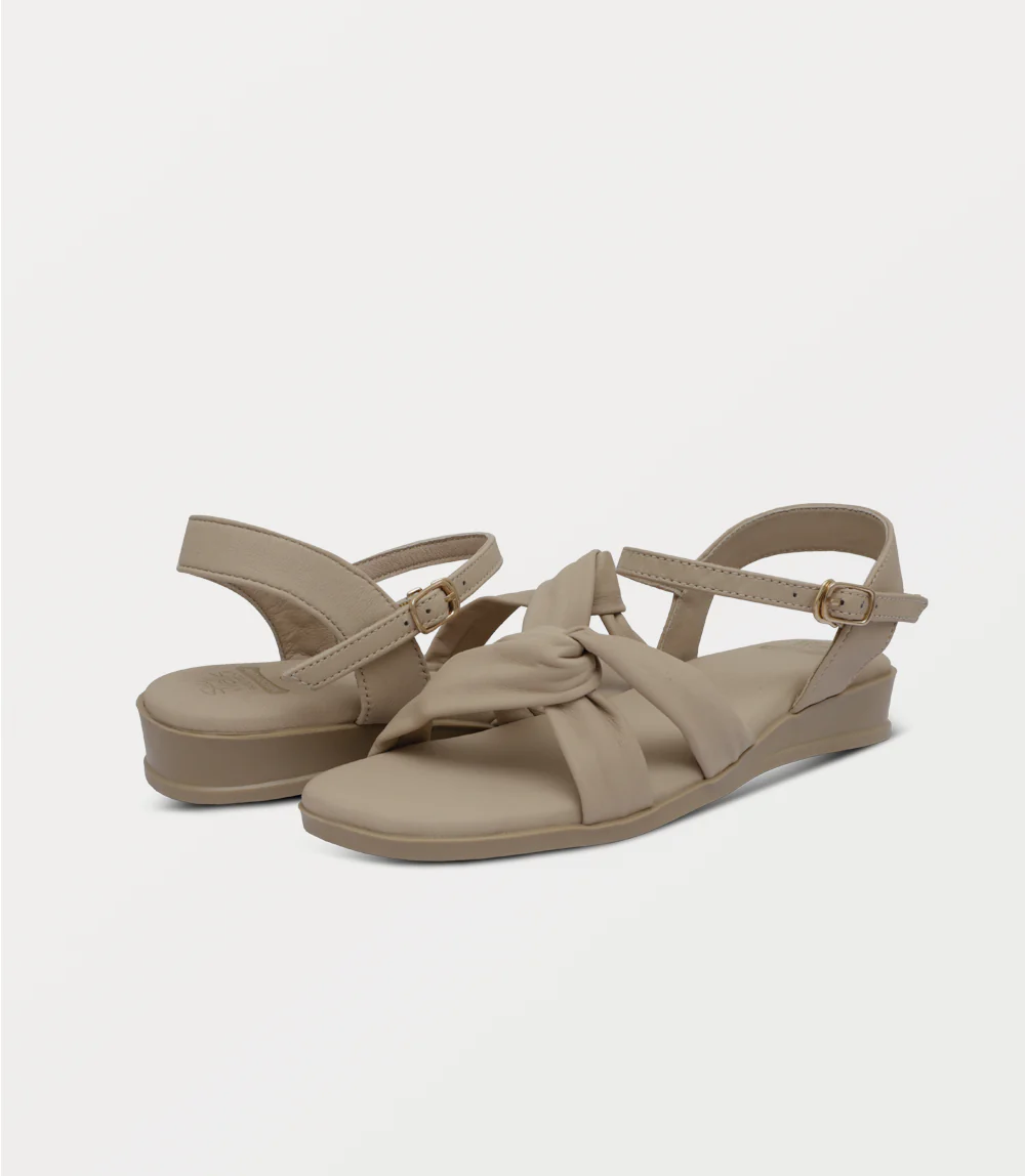 Women Sandal-FAWN - Image 3