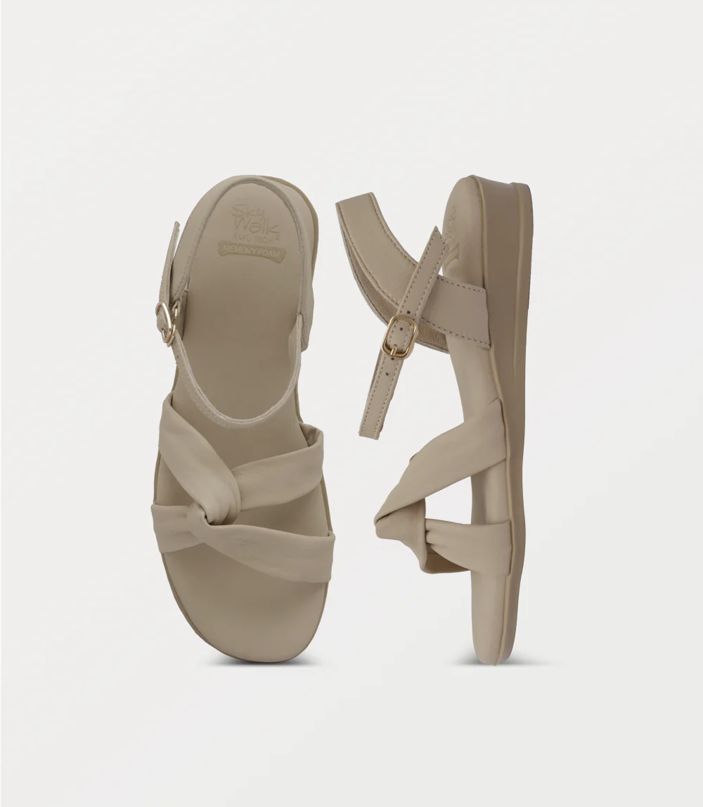Women Sandal-FAWN - Image 4