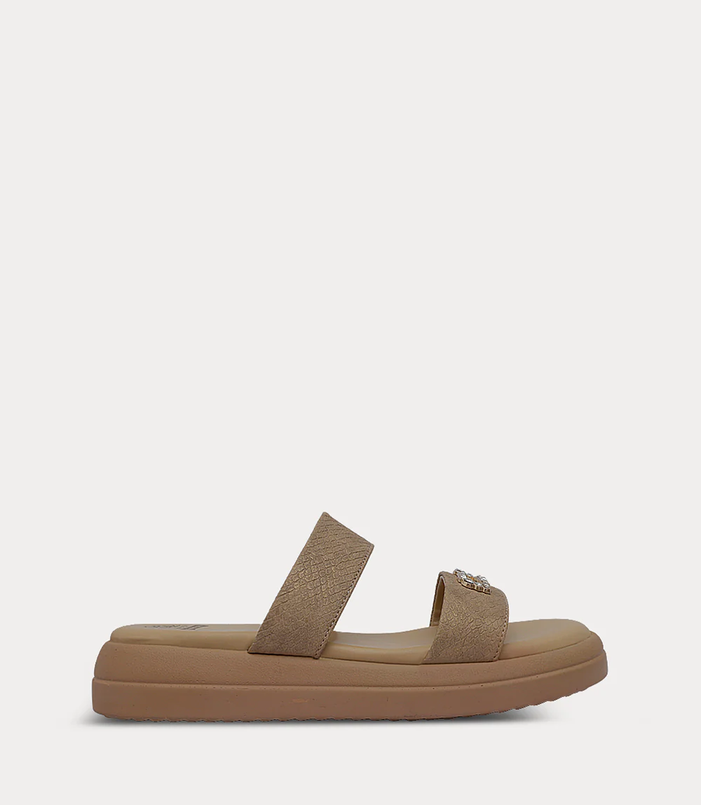 Women Comfort Slipper-BEIGE