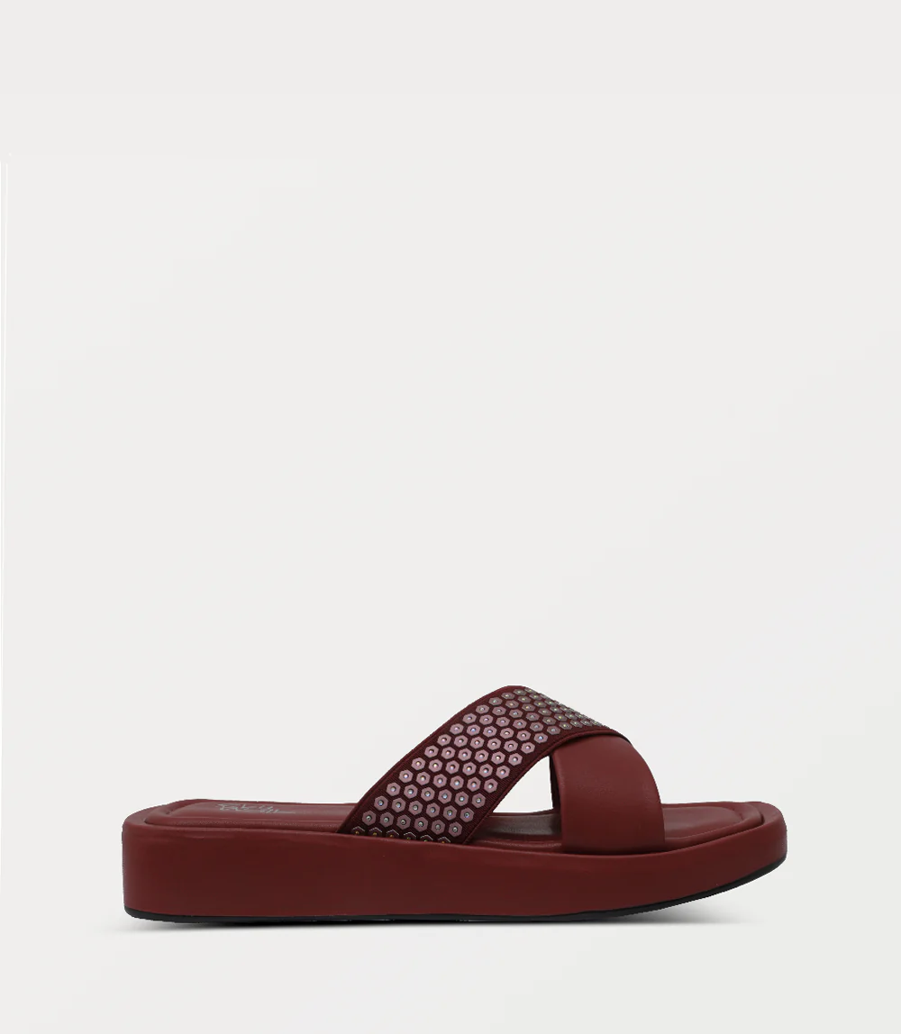 Women Comfort Slipper-MAROON