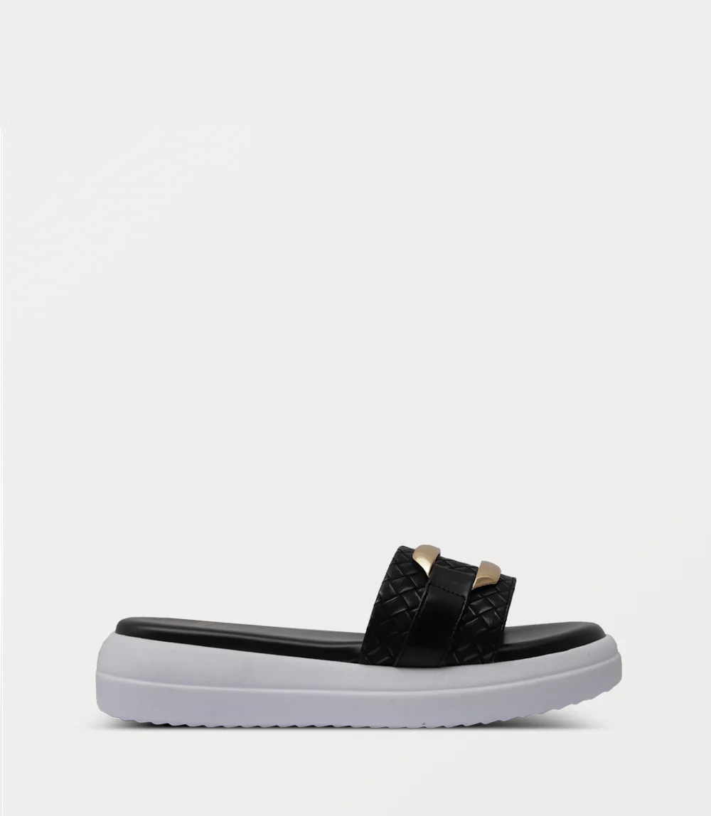 Women Comfort Slipper-BLACK
