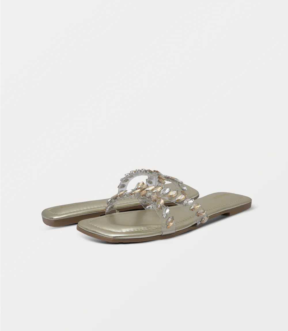 Women Slipper-GOLDEN - Image 3