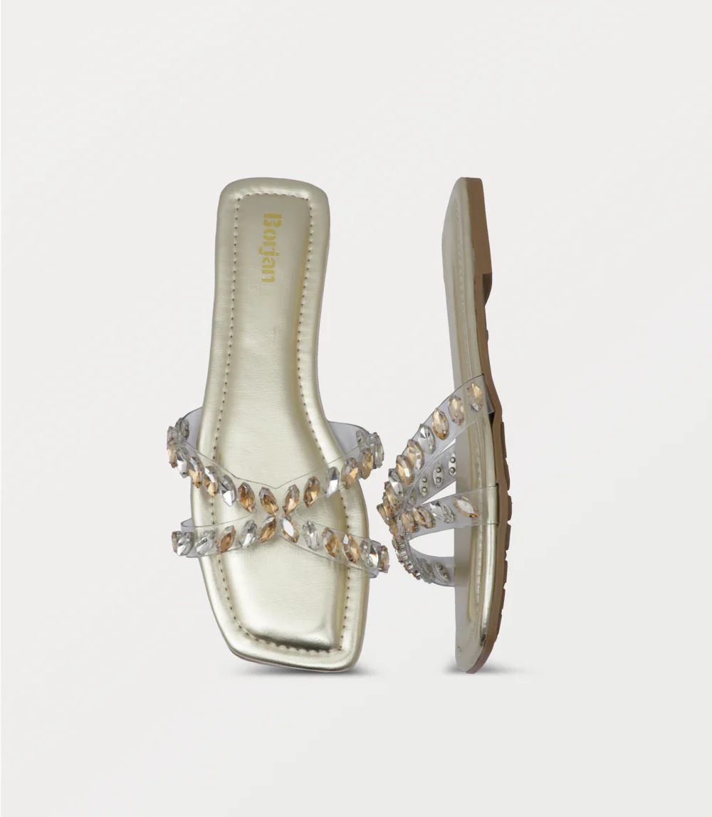 Women Slipper-GOLDEN - Image 4