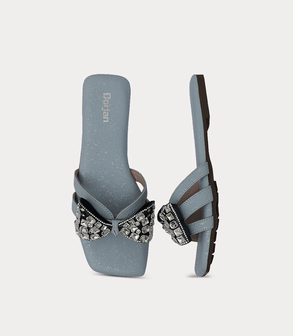 Women Slipper-BLUE - Image 4