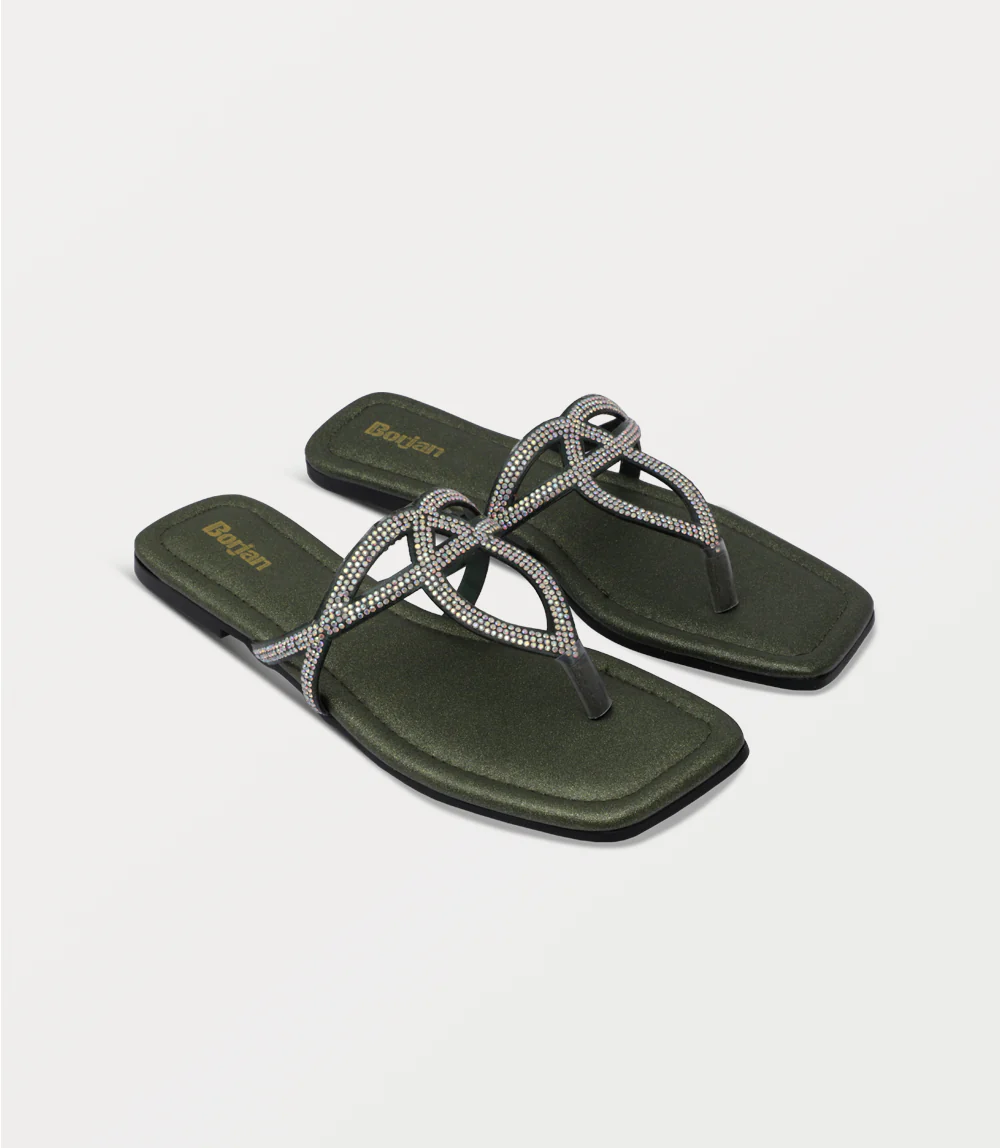 Women Chappal-GREEN - Image 2