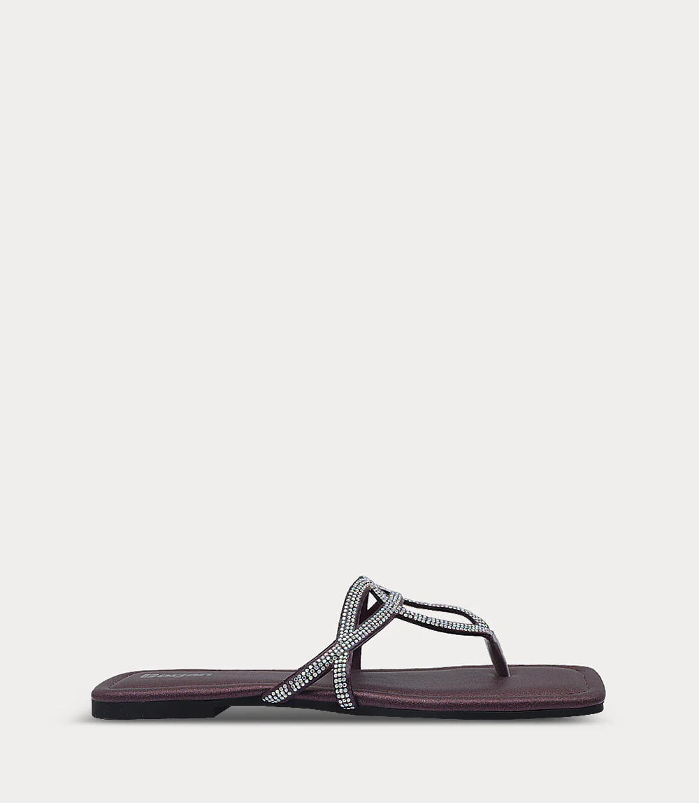 Women Chappal-PLUM