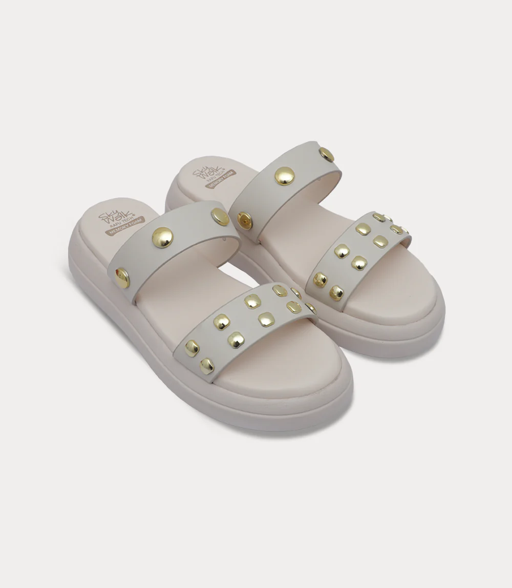 Women Comfort Slipper-BEIGE - Image 2