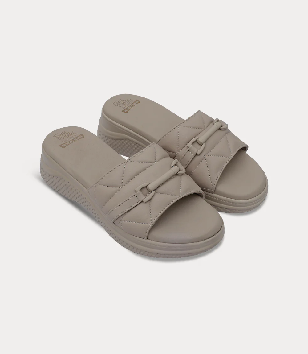 Women Comfort Slipper-FAWN - Image 2