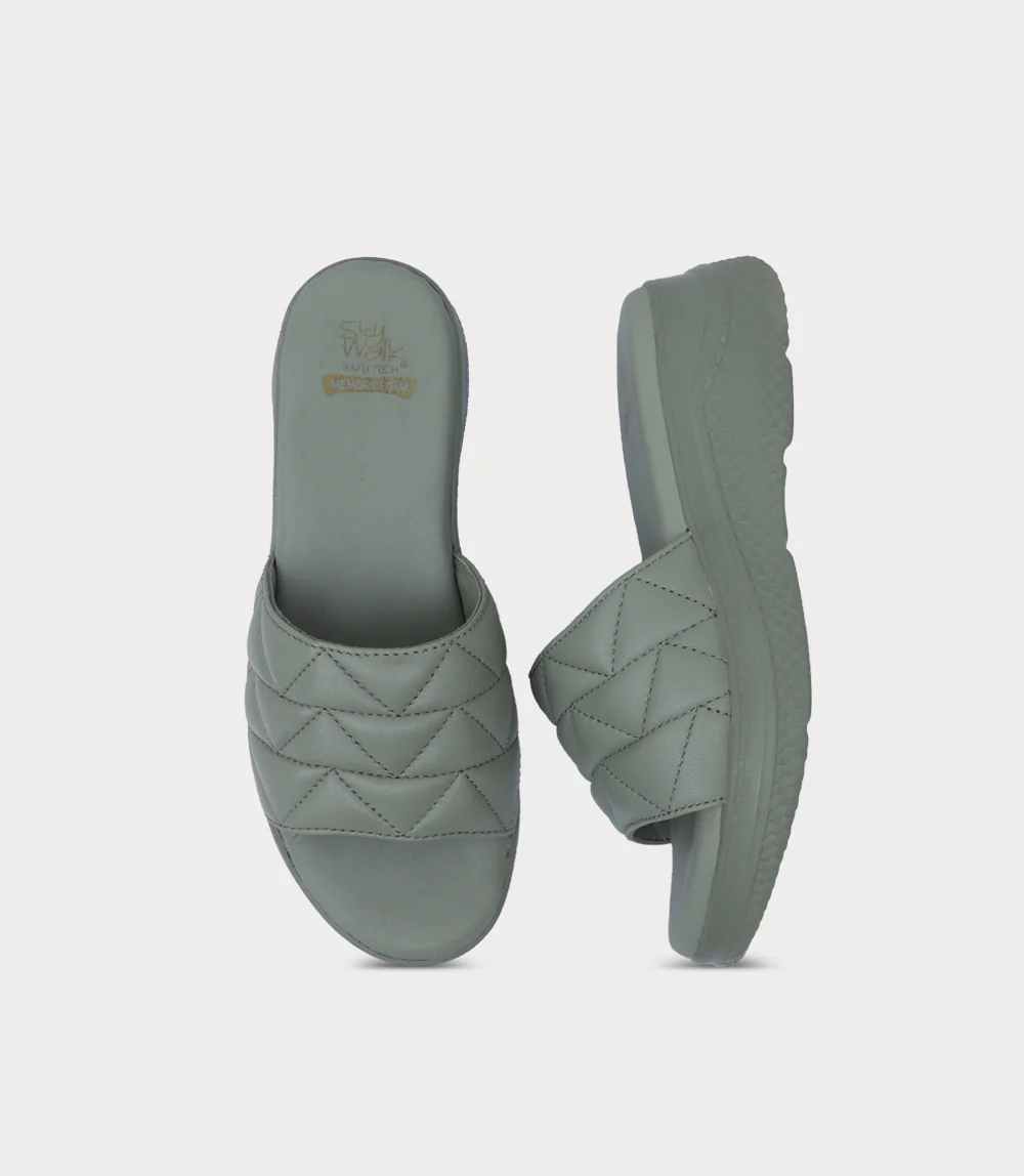 Women Comfort Slipper-MINT - Image 4