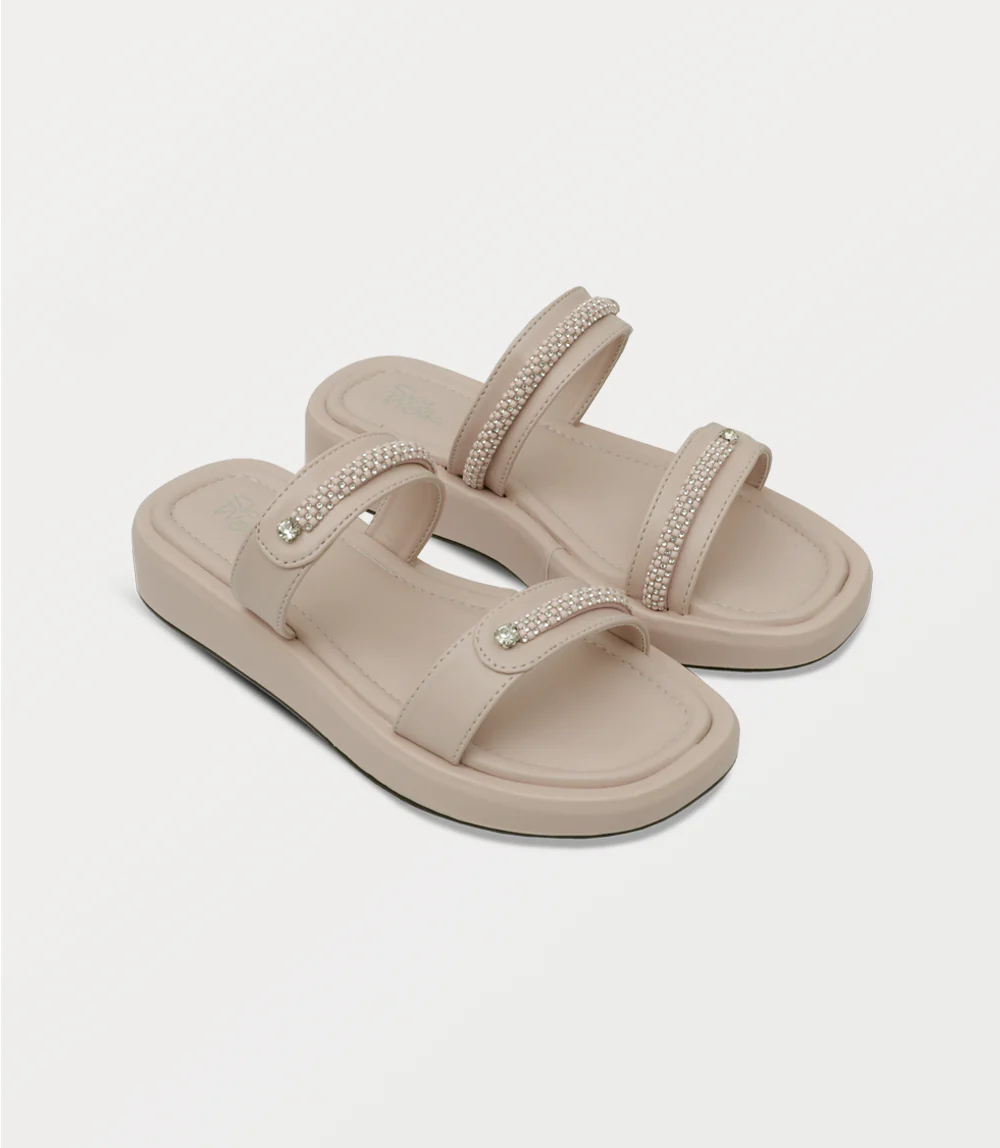 Women Comfort Slipper-BEIGE - Image 2