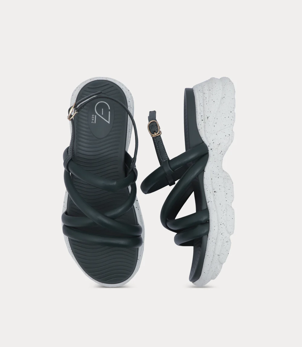 Women Comfort Sandal-BOTTLEGREEN - Image 4