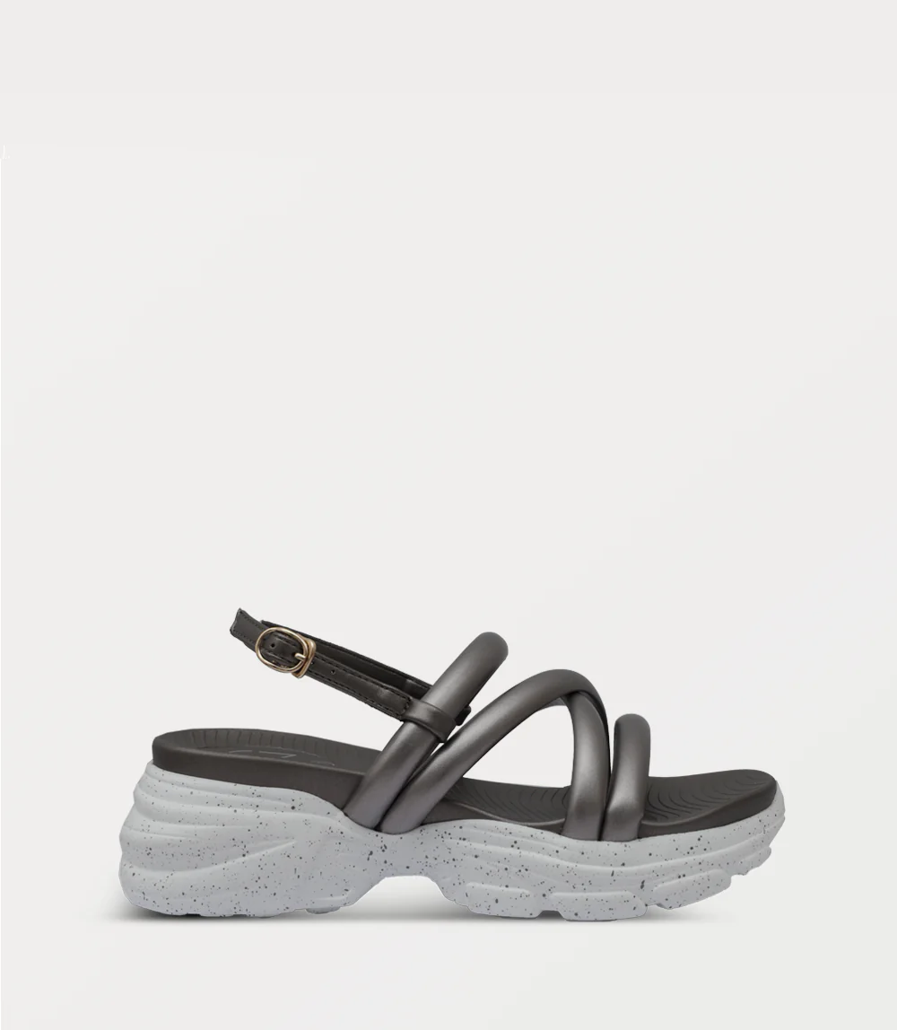 Women Comfort Sandal-PEWTER