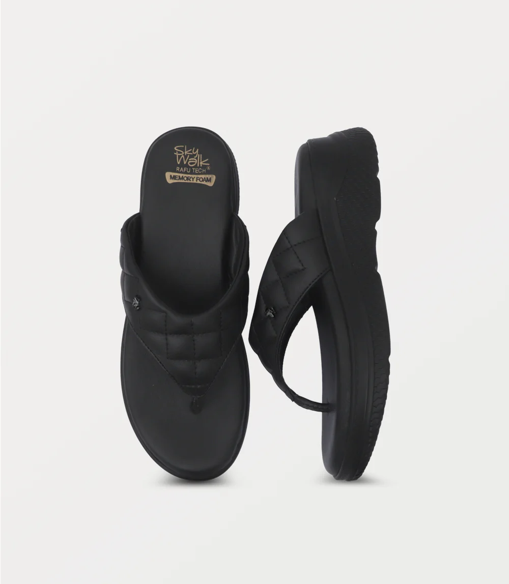 Women Chappal-BLACK - Image 4