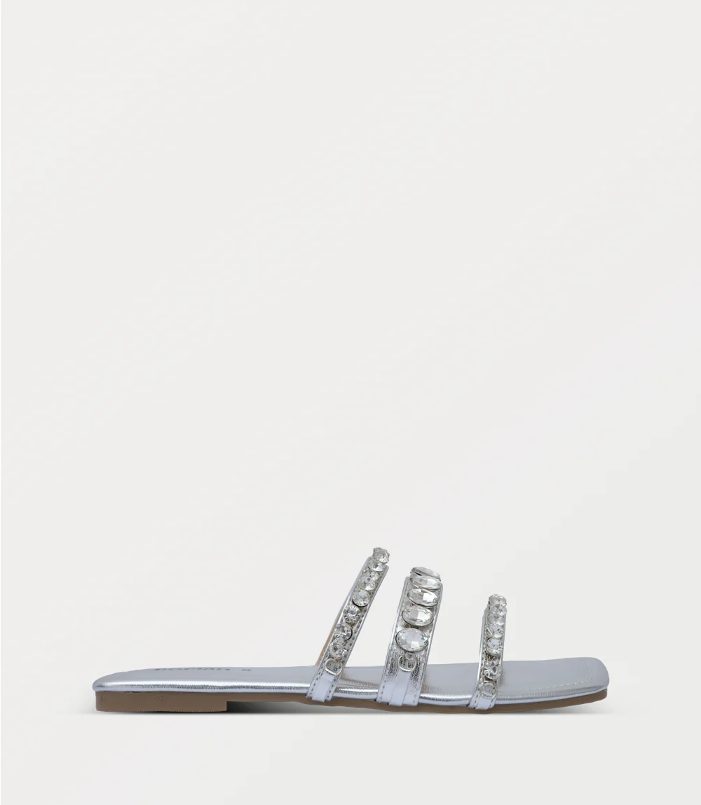 Women Slipper-SILVER