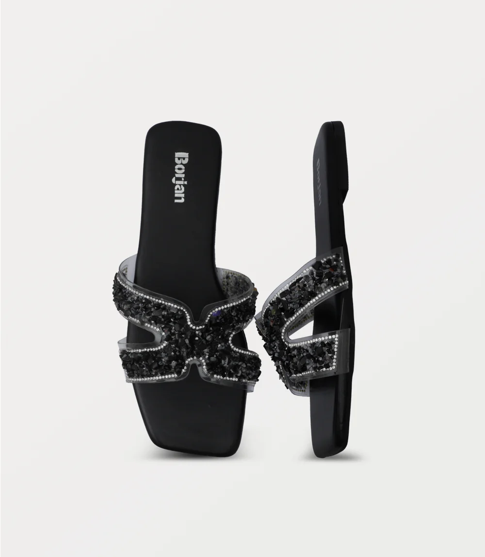Women Slipper-BLACK - Image 4