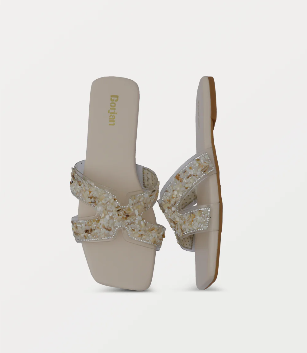 Women Slipper-CREAM - Image 4