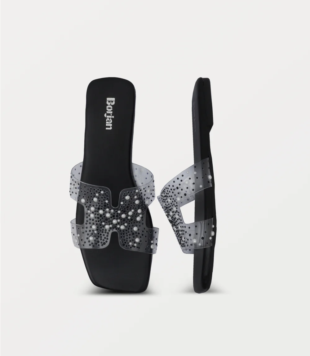 Women Slipper-BLACK - Image 4