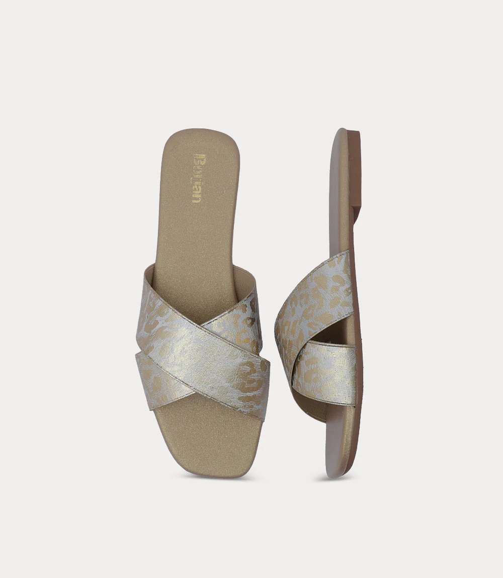 Women Slipper-GOLDEN - Image 4