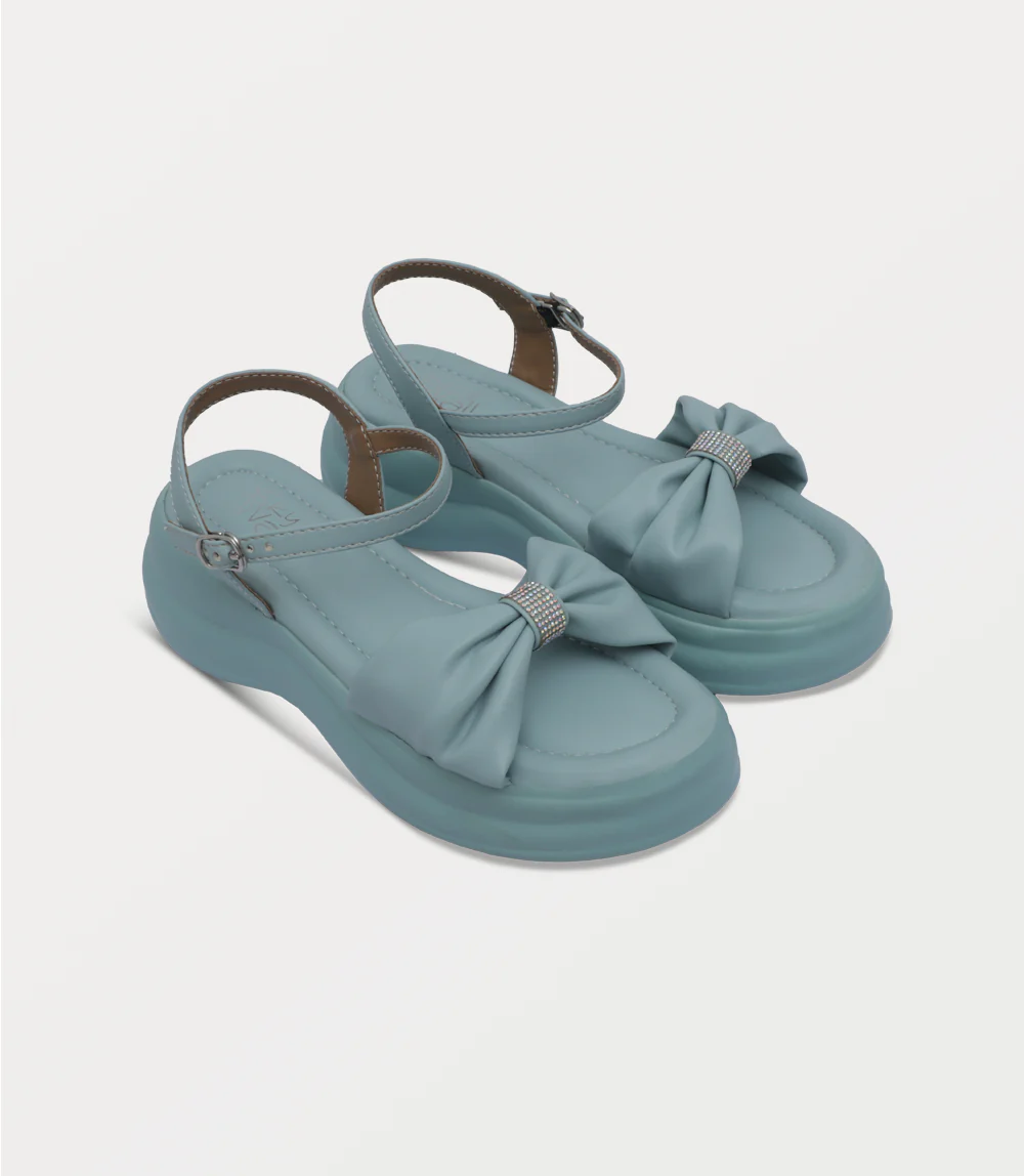 Women Comfort Sandal-TURQUOISE - Image 2