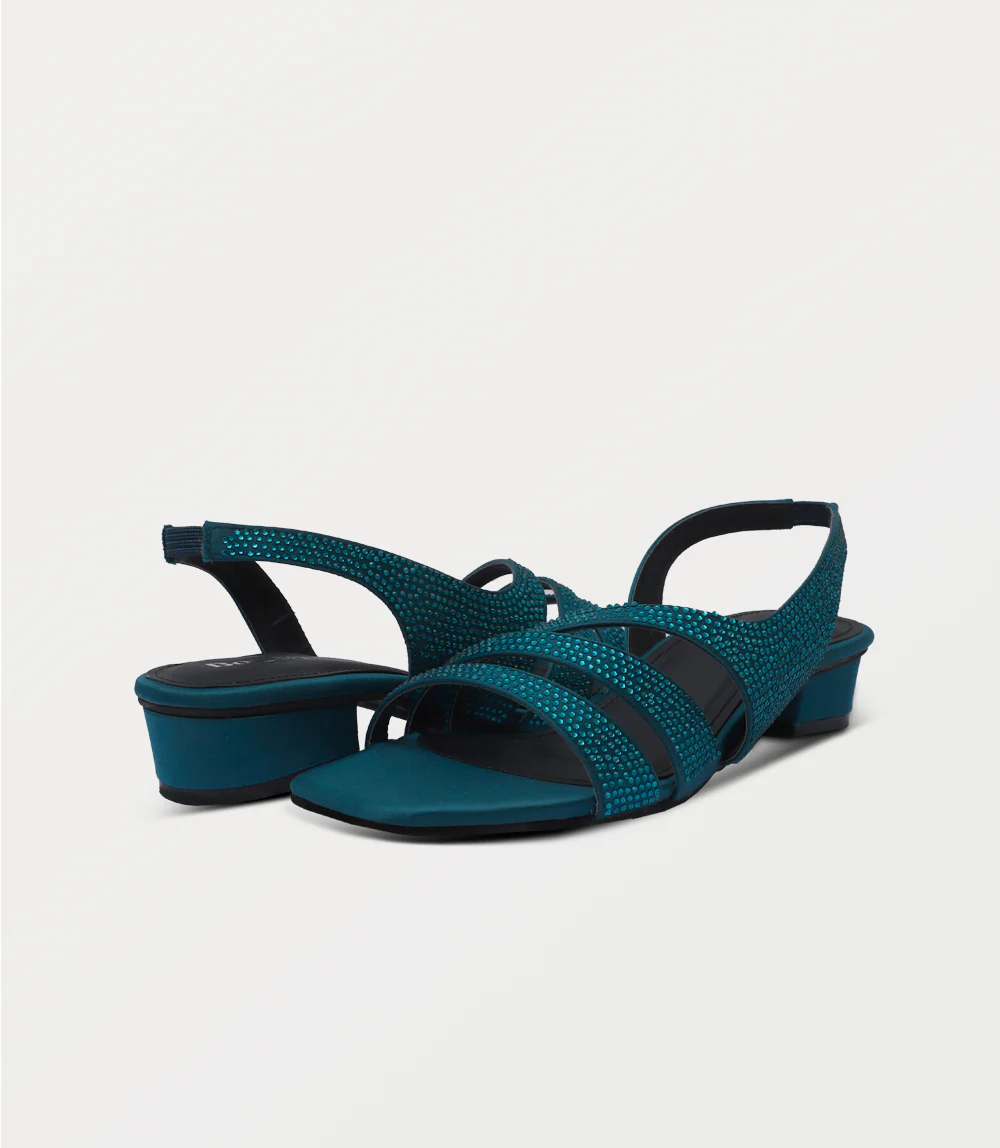 Women Sandal Heels-BOTLEGREEN - Image 3
