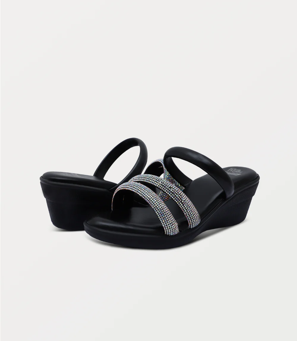 Women Comfort Slipper-BLACK - Image 3
