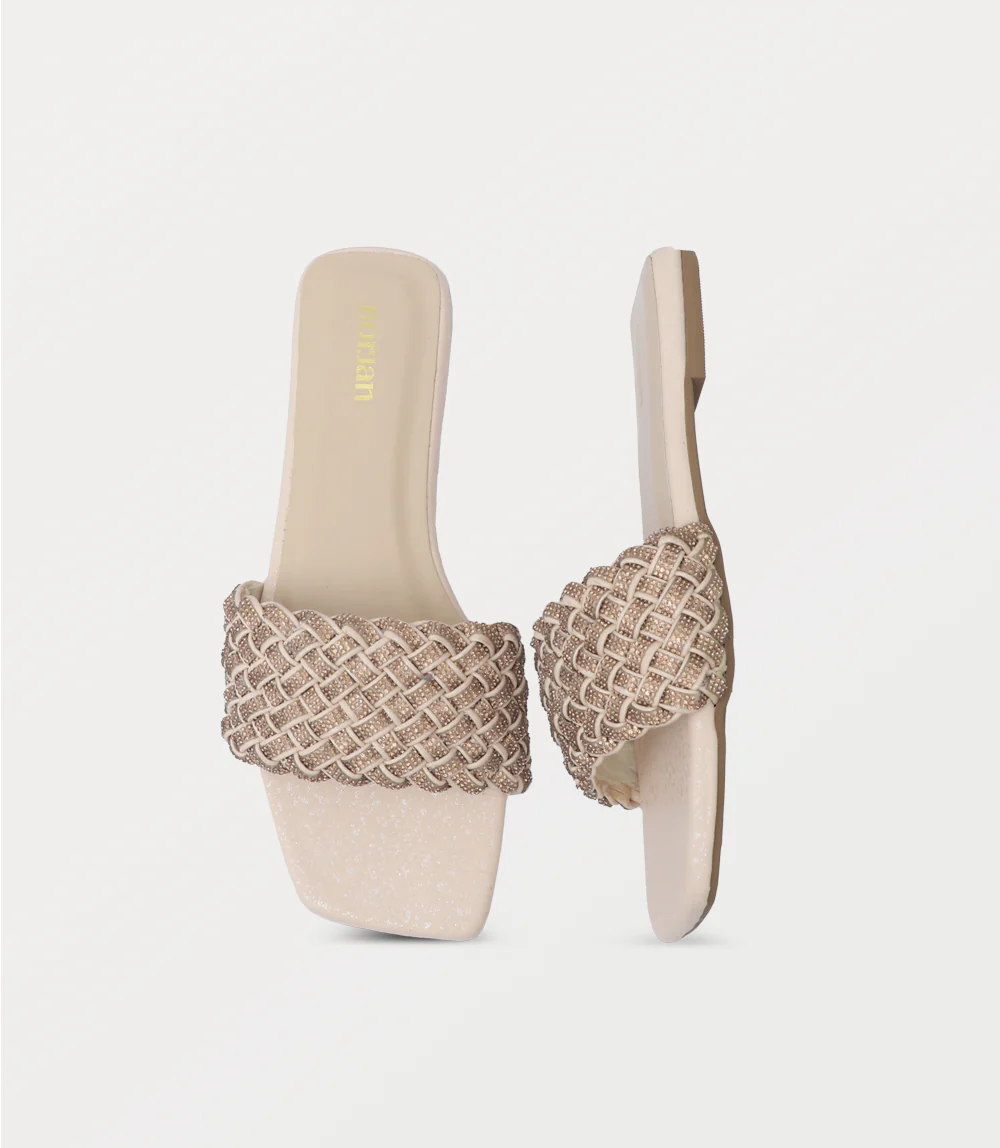 Women Slipper-GOLDEN - Image 4