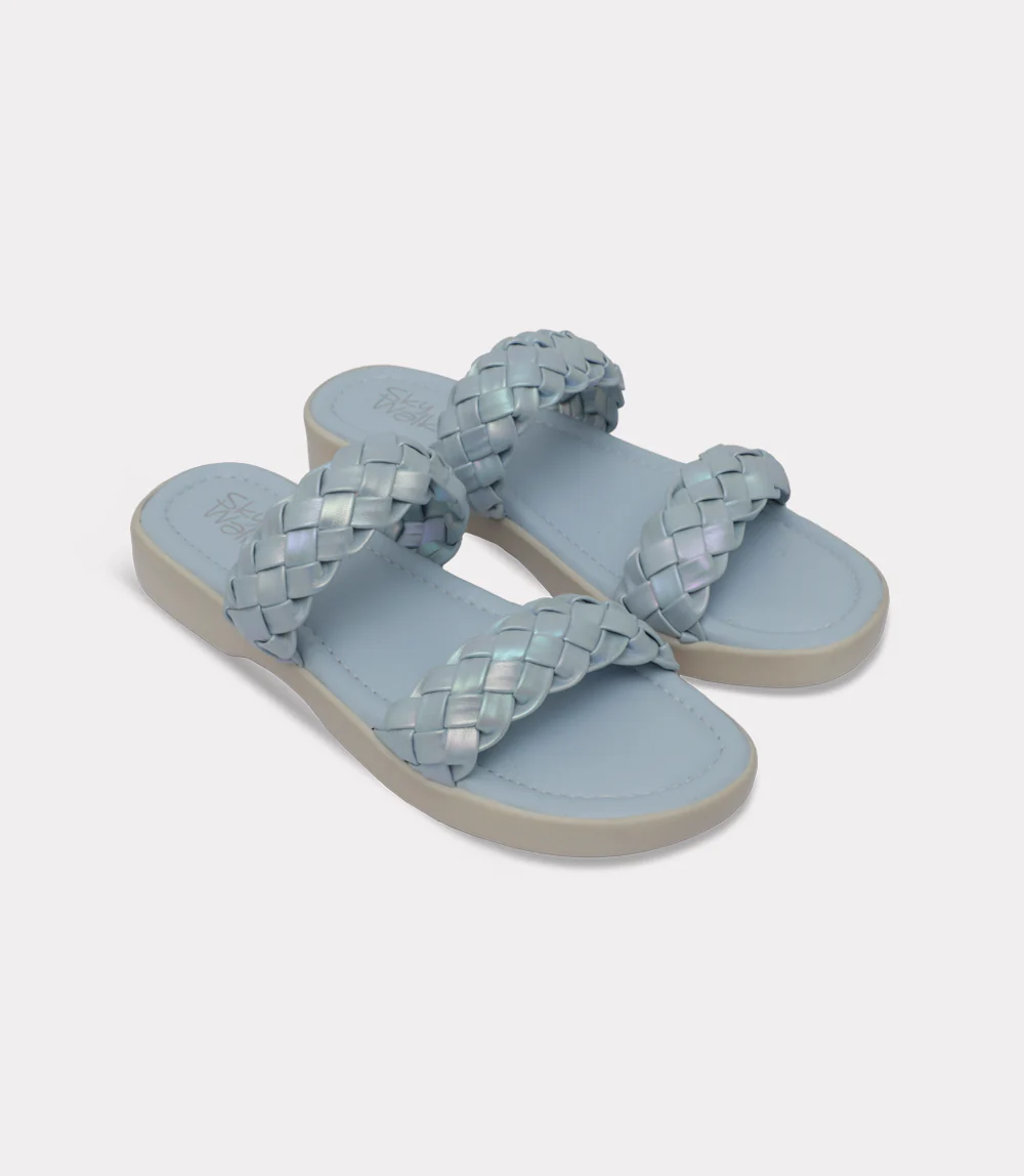 Women Comfort Slipper-SKY BLUE - Image 2