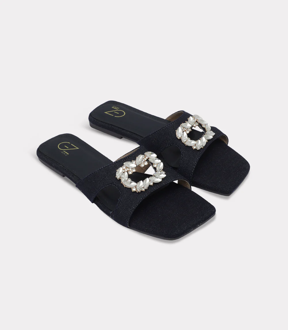 Women Slipper-DENIM BLUE - Image 2