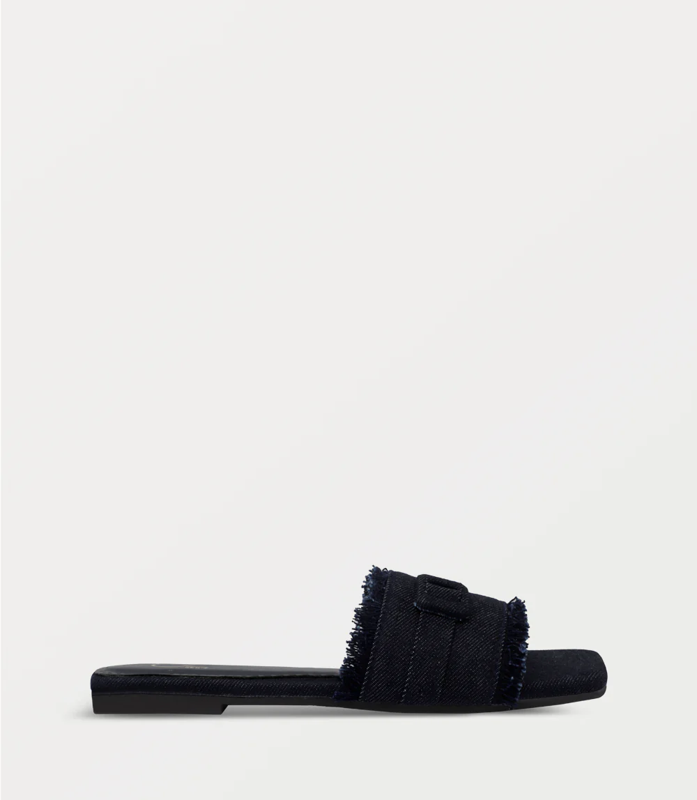 Women Slipper-DENIM BLUE