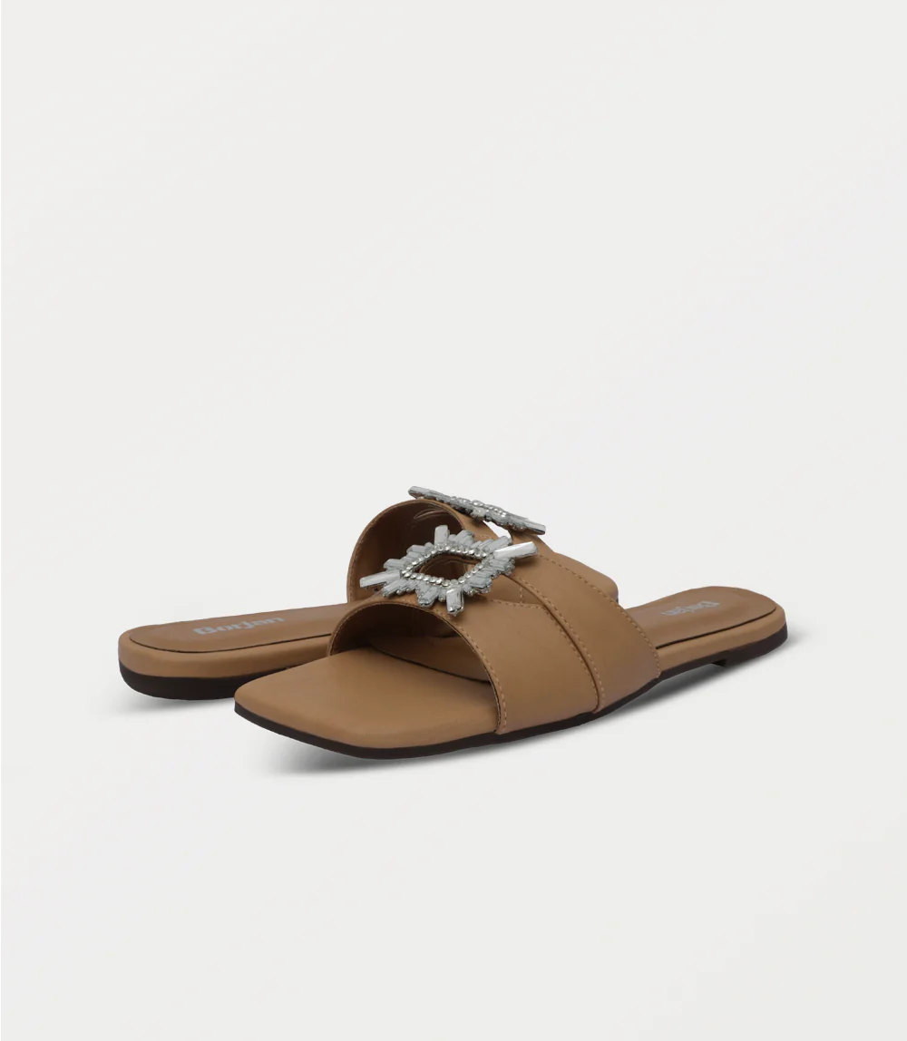 Women Slipper-KHAKI - Image 3