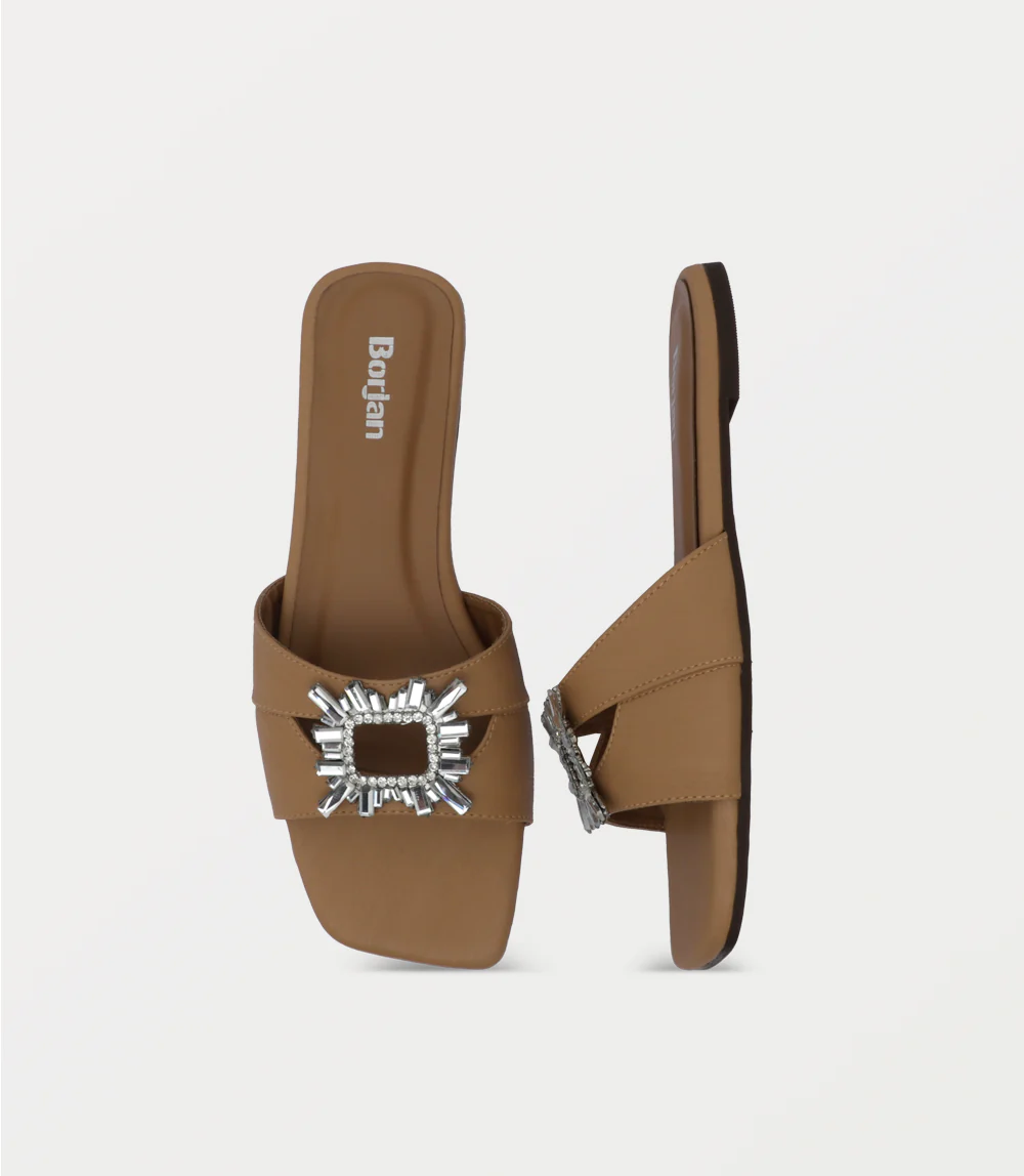 Women Slipper-KHAKI - Image 4