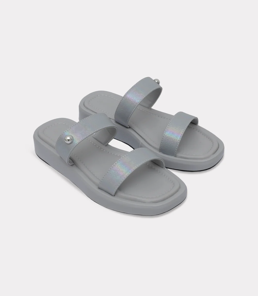 Women Comfort Slipper-GREY - Image 2