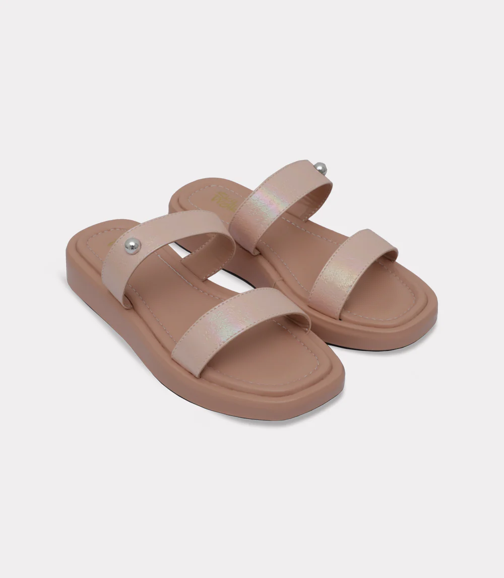 Women Comfort Slipper-PEACH - Image 2