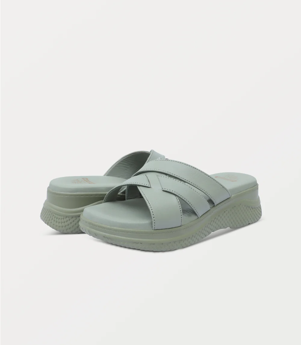 Women Comfort Slipper-MINT - Image 3