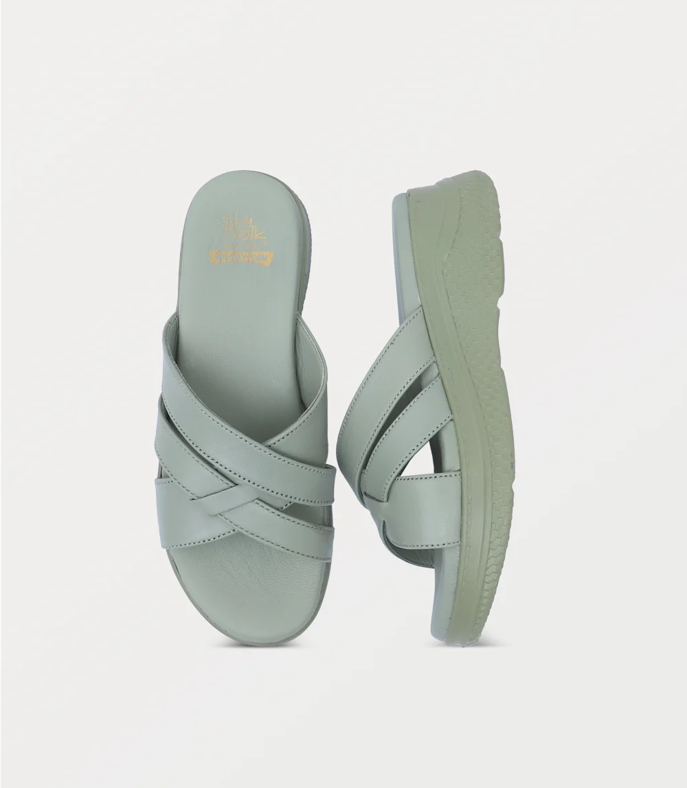 Women Comfort Slipper-MINT - Image 4