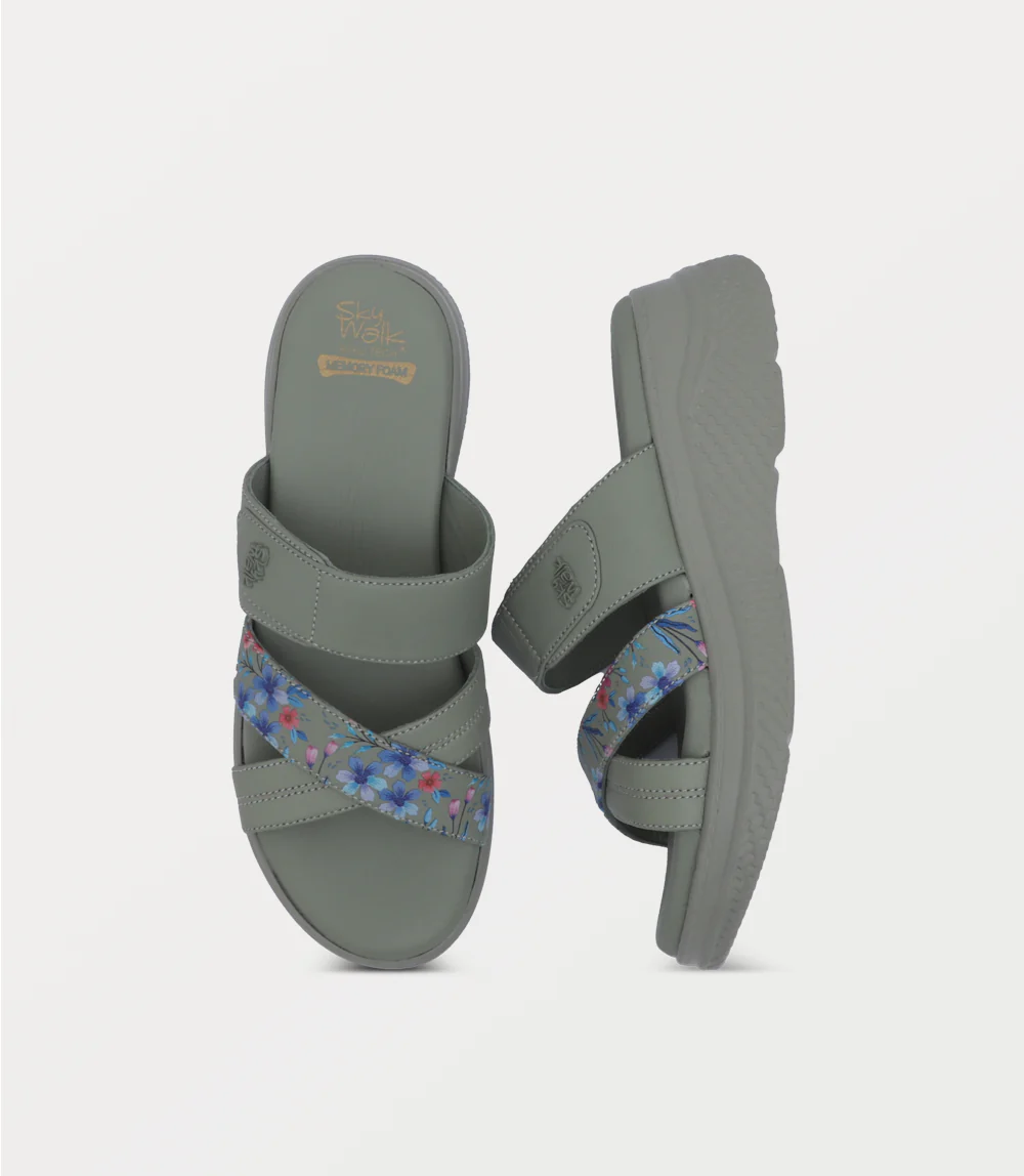 Women Comfort Slipper-MINT - Image 4
