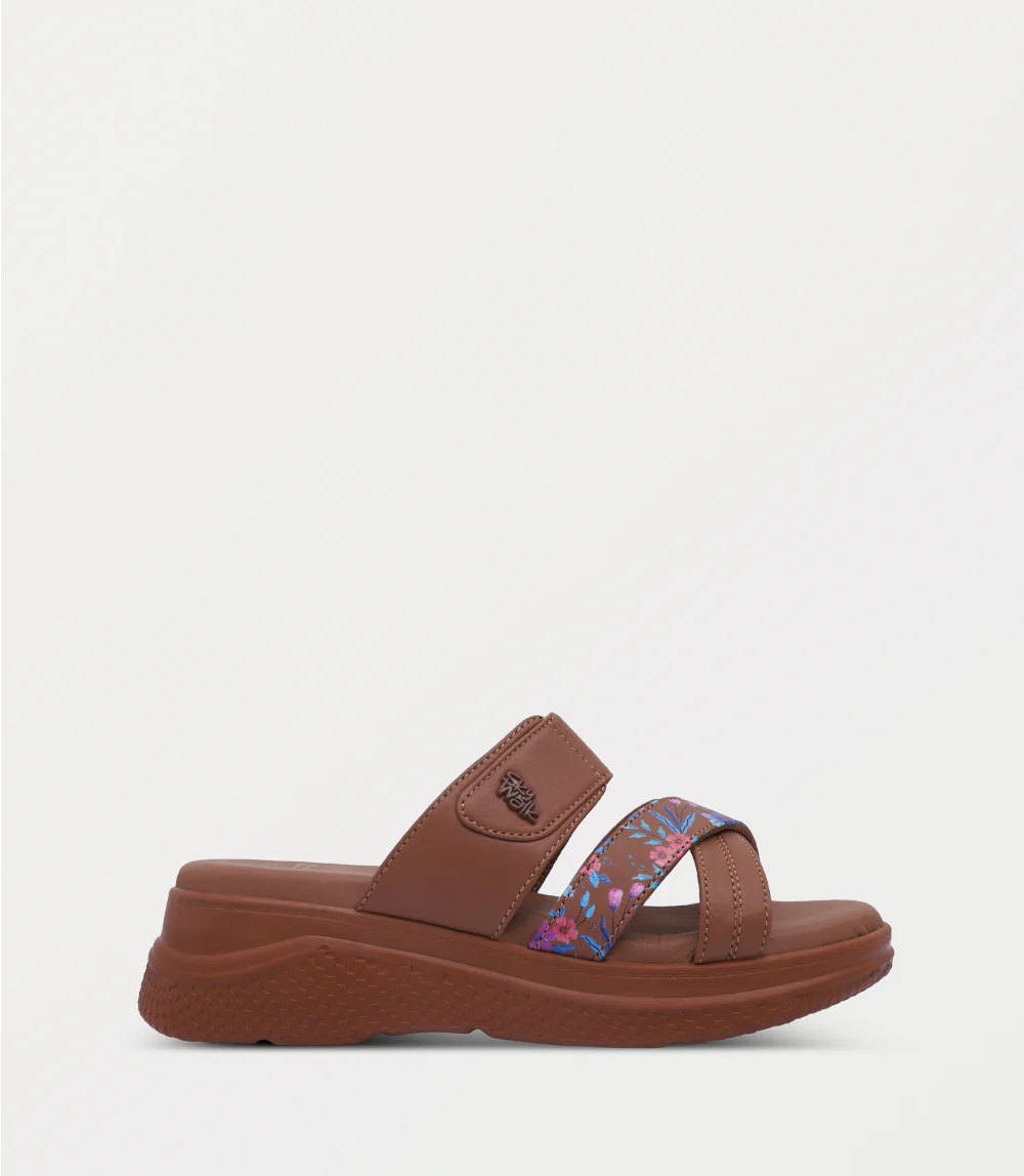 Women Comfort Slipper-TAN