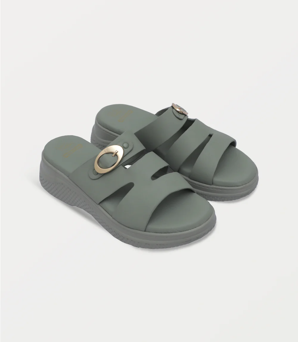 Women Comfort Slipper-MINT - Image 2