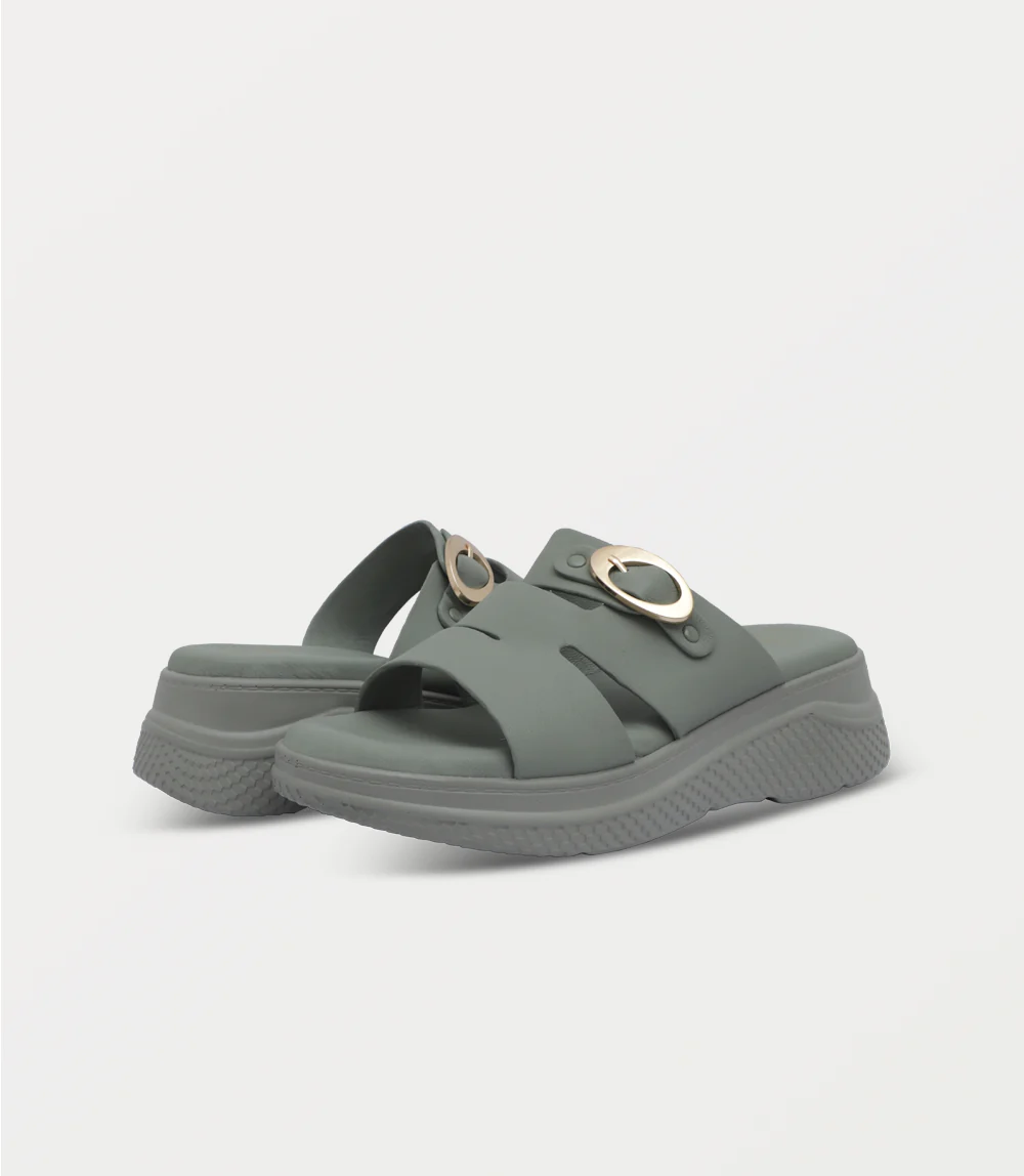 Women Comfort Slipper-MINT - Image 3