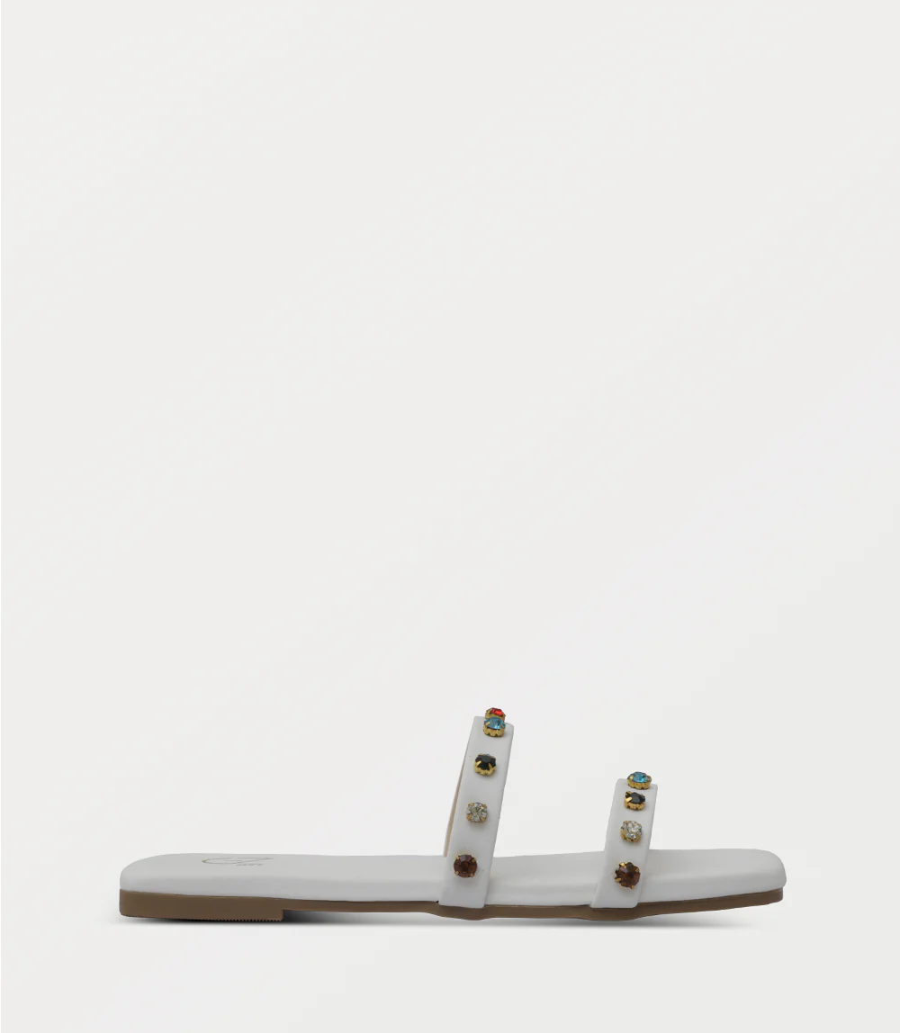 Women Slipper-WHITE