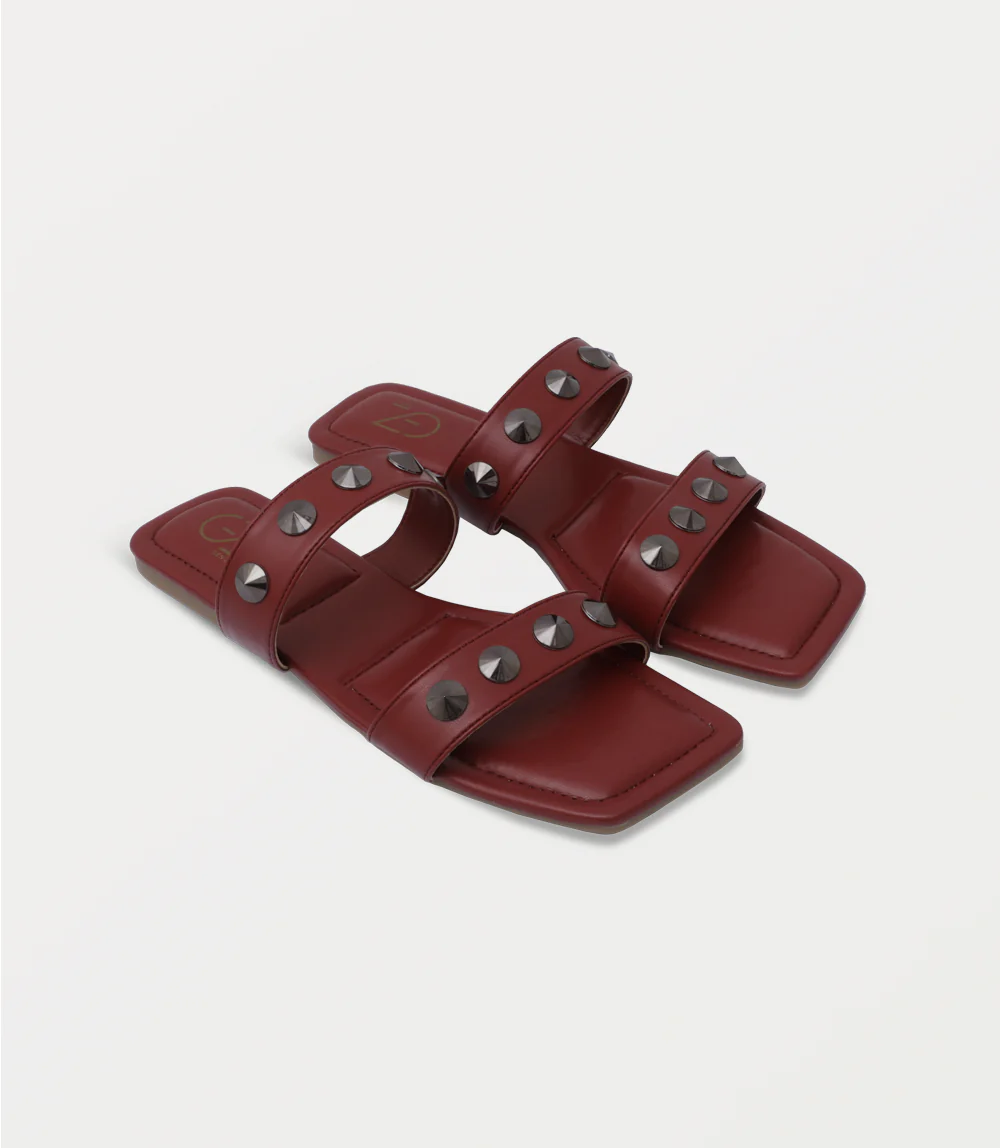 Women Slipper-MAROON - Image 2