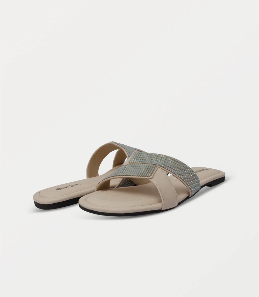Women Slipper-BEIGE - Image 3