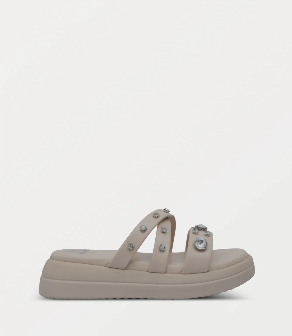 Women Comfort Slipper-FAWN