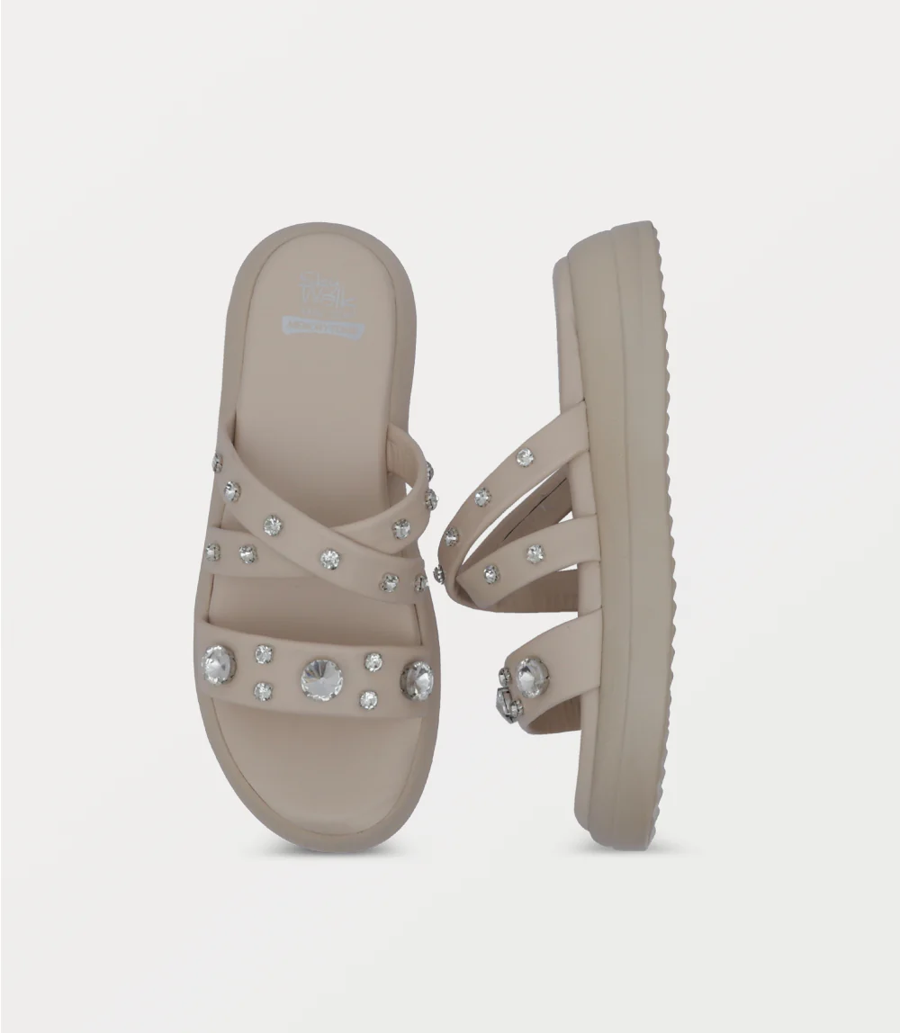 Women Comfort Slipper-FAWN - Image 4