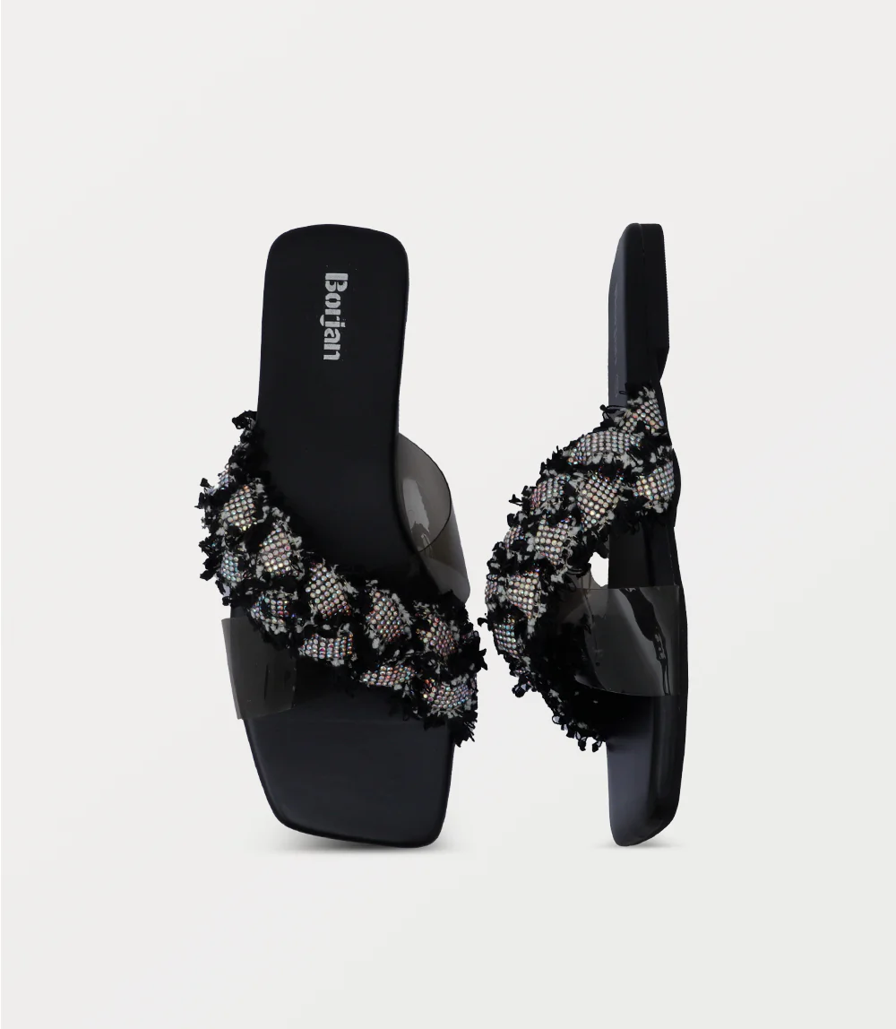 Women Slipper-BLACK - Image 4
