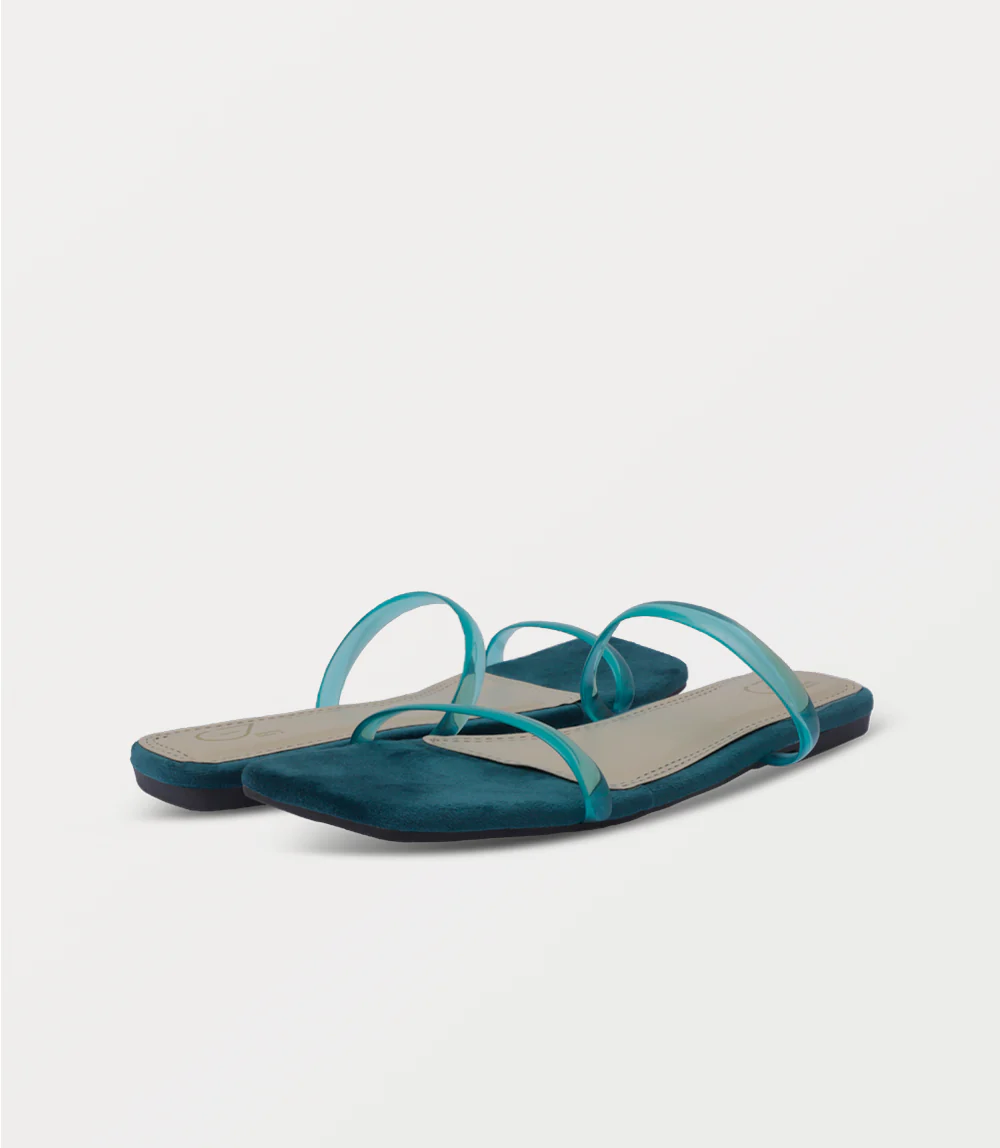 Women Slipper-TEAL - Image 3