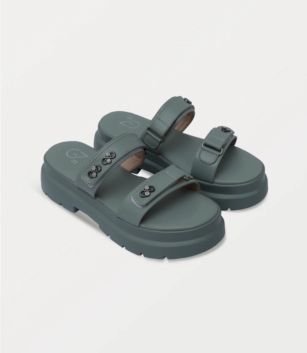 Women Comfort Slipper-MINT - Image 2